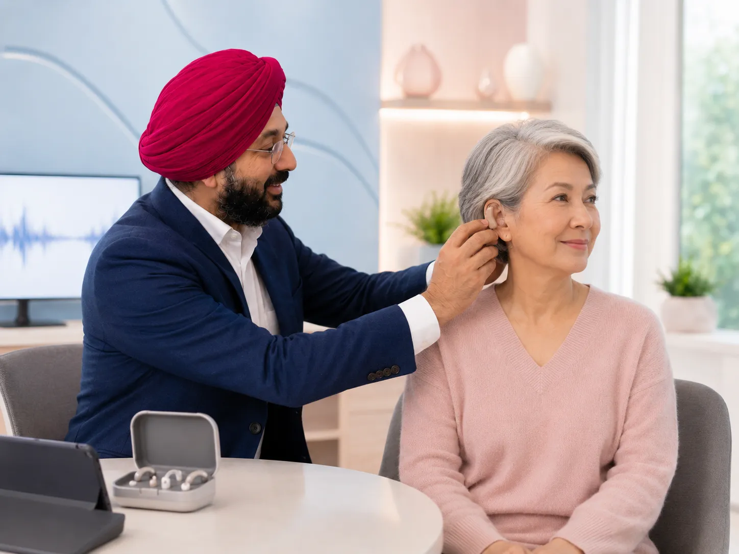 HSP services audiology consultation at Earport Audiology Charlestown — government-subsidised hearing care