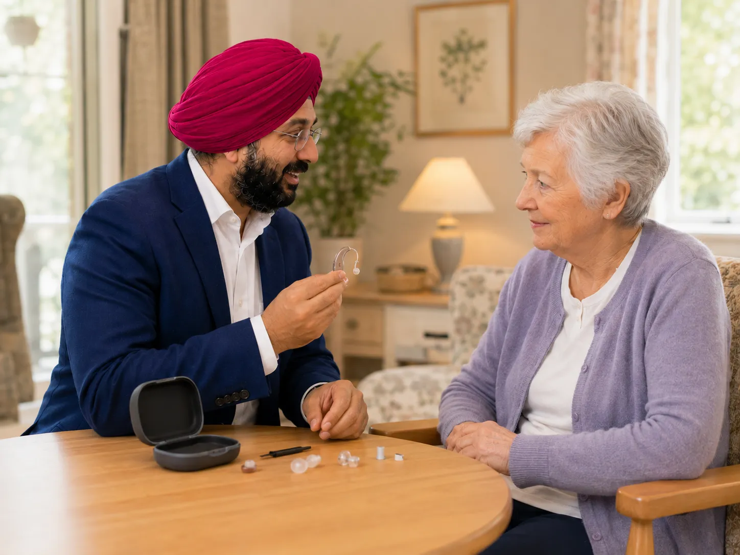 Hearing aid support and maintenance for aged care residents in Newcastle