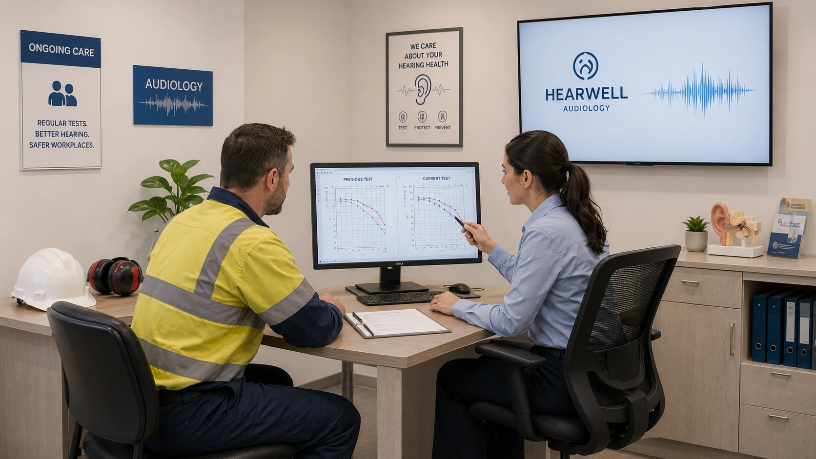 Ongoing audiometric surveillance and occupational hearing monitoring for employers at Earport Audiology Charlestown